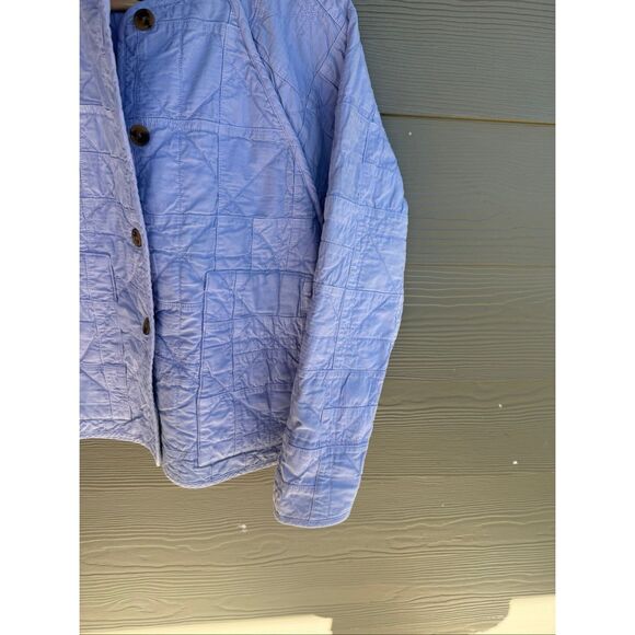 J Crew patchwork lavender jacket - Picture 4 of 6